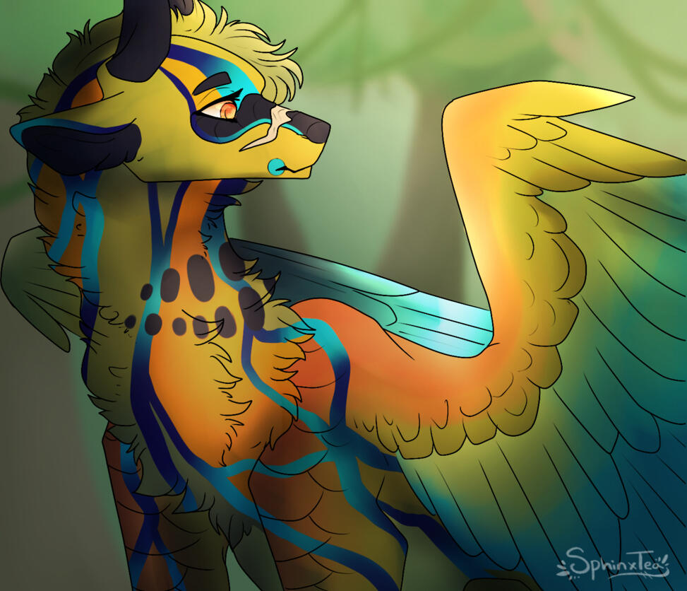 Shaded Halfbody scene